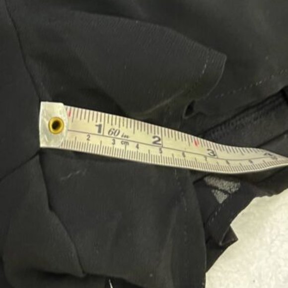 ASTR Romper One Piece V Neckline Ruffle Hem Black Size Small - Picture 10 of 12